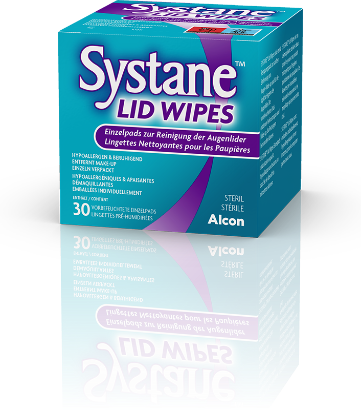 Alcon Systane LID WIPES Reinigungspads 30 Stück